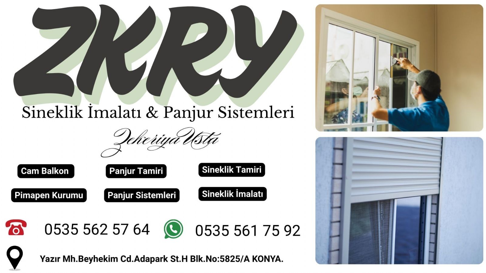 Konya  Kepenk Tamiri